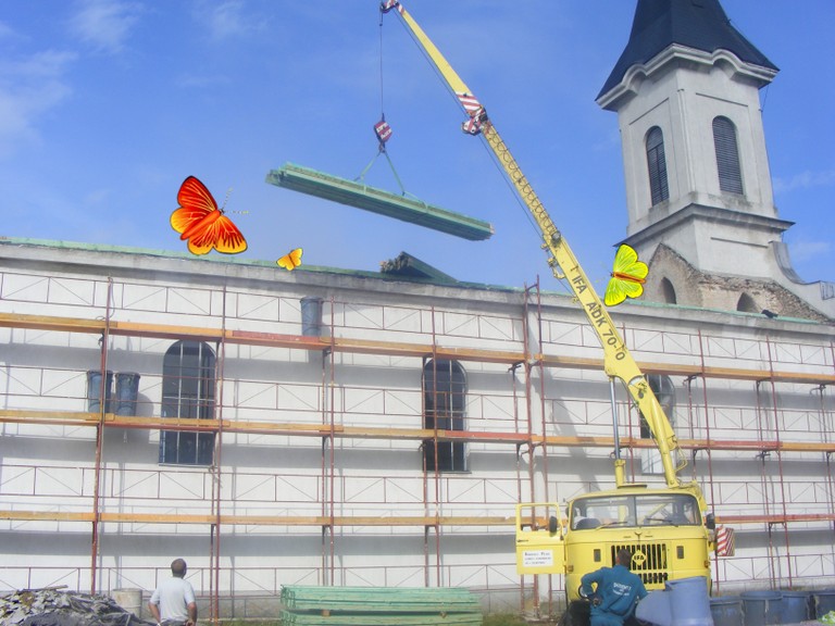 Szarufák emelkednek a magasba - big